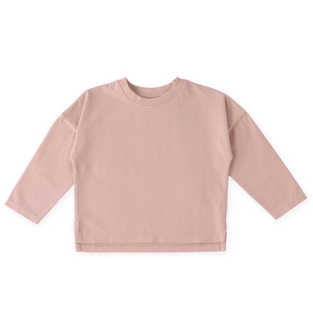 NWT- Garment Dye Dropped Shoulder Long Sleeve size 4T
